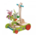 Speed ​​réglable en bois Baby Walker Toy pour enfant en bas âge apprendre à marcher